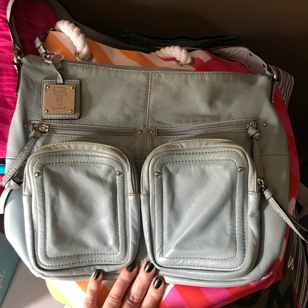 Tignanello leather purse